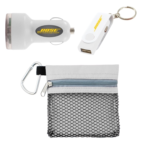 White color option for Tek Charge Kit
