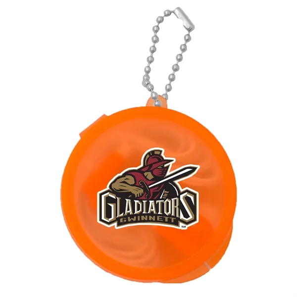 Orange color option for Earbuds With Round Case