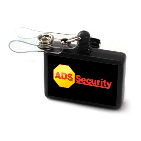 Black color option for Large Rectangle Badge Reel