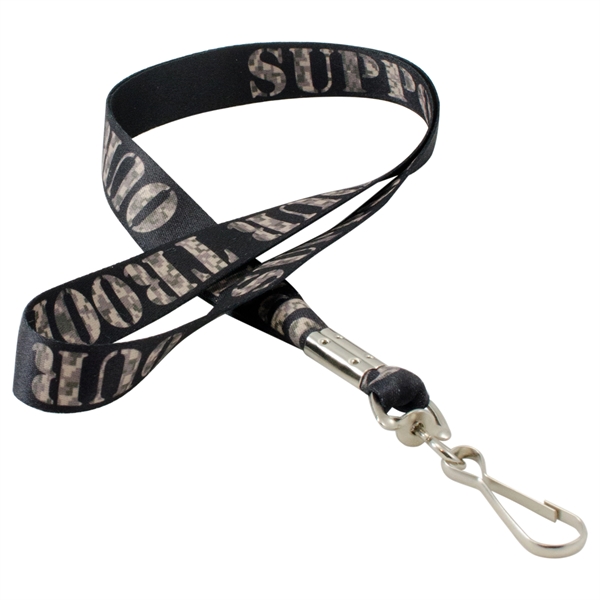 Full Color color option for Overseas Lanyard   1/2" W X 36" Long