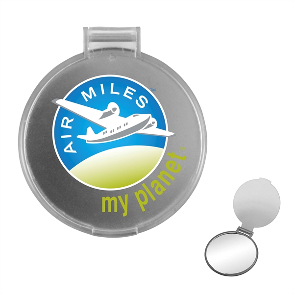 Translucent Gray color option for Tek Booklet With Round Mirror