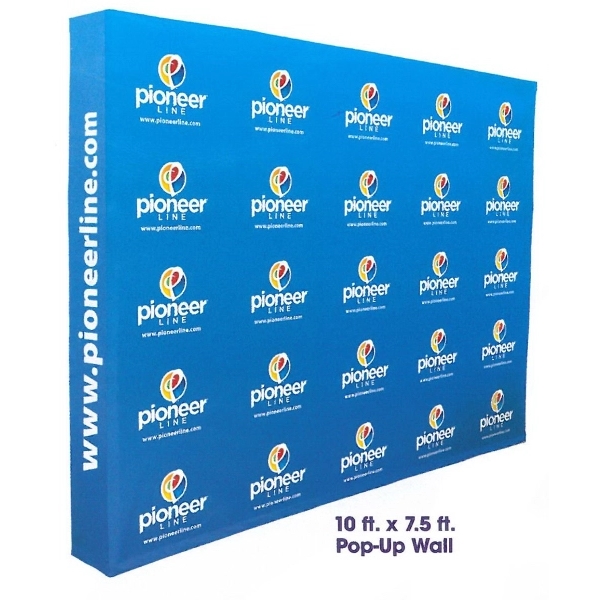 Multi color color option for 7.5 Ft.W X 7.5 Ft. H Pop Up Wall Kit