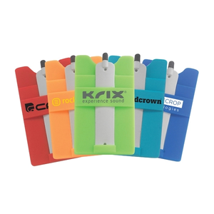 Photo of Silicone Wallet With Stylus Stand