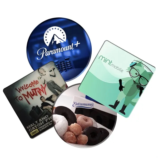 Full Color color option for 1/16" Cork Full Color Coaster