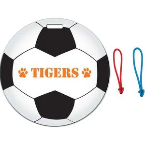 Photo of Soccer Ball Shaped Luggage Tag