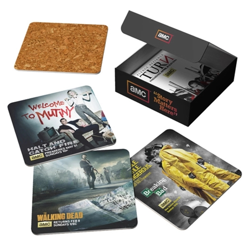 Photo of Square Coaster Set In Box