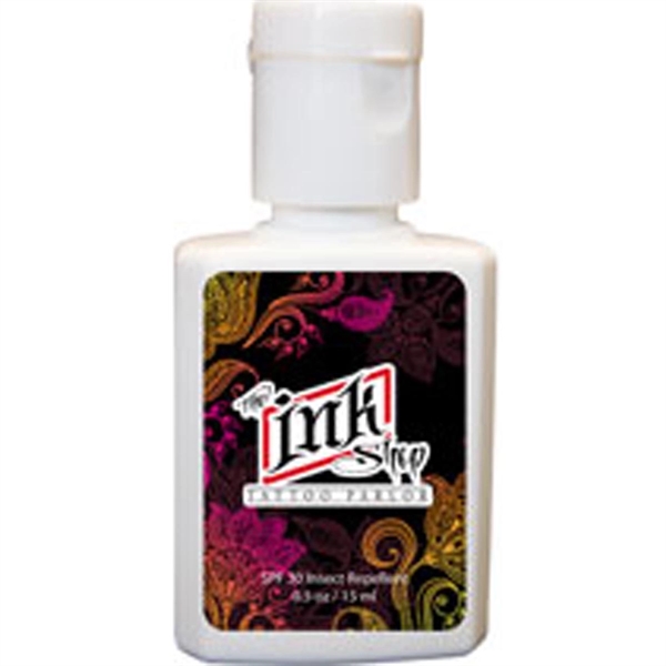 White color option for 0.5 Oz. Spf 30 Square Sunscreen