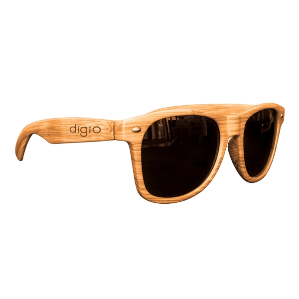 Light Wood color option for Light Wood Tone Miami Sunglasses