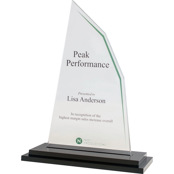 Clear color option for Clear Acrylic Award