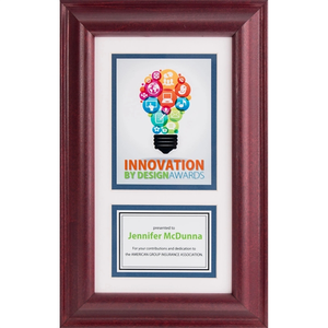 Photo of Rosewood Framed Award