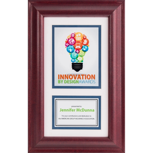 Main photo of Rosewood Framed Award