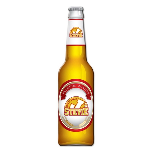 Main photo of Beer Bottle Shaped Full Color Magnet