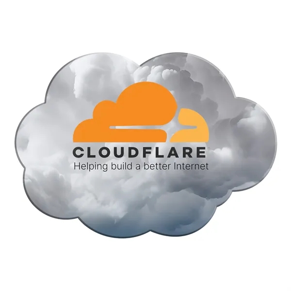 Full Color color option for Cloud Shaped Full Color Coaster
