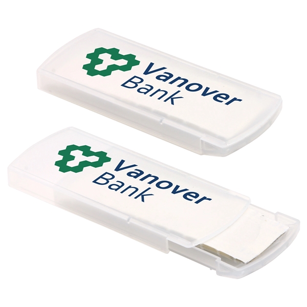 Clear color option for Slide Right Bandage Dispenser