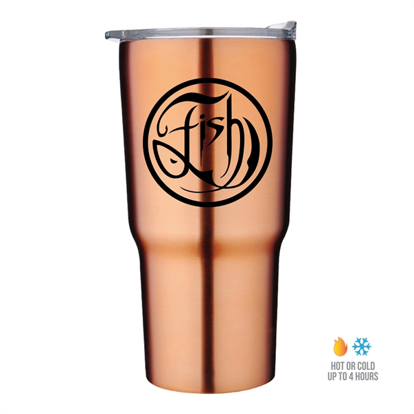Cocoa color option for Fleece Blanket And Tumbler Combo Set