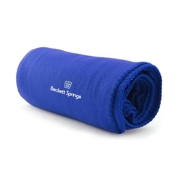 Royal Blue color option for Fleece Blanket And Tumbler Combo Set
