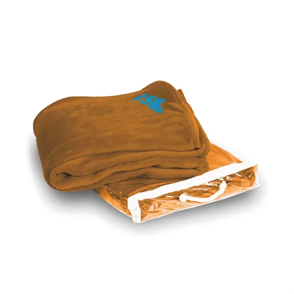 Camel color option for Coral Fleece Blanket And Tumbler Combo Set