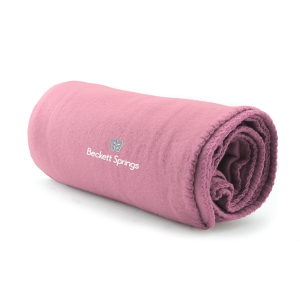 Pink color option for Promo Fleece Blanket And Tumbler Combo Set