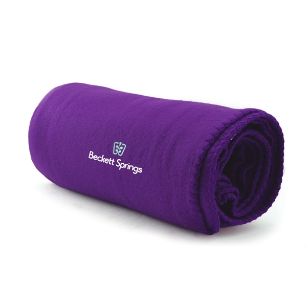 Purple color option for Promo Fleece Blanket And Tumbler Combo Set