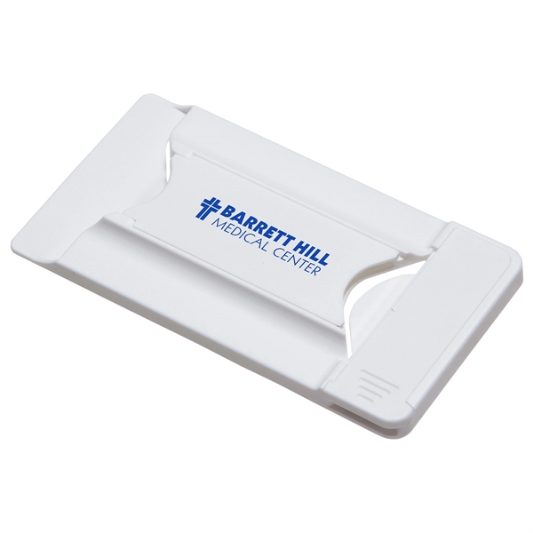 Bright White color option for Smart Mobile Wallet W/Phone Stand & Screen Cleaner