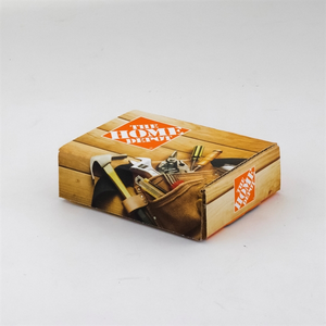 Photo of 6.75" X 4.875" X 2" 4 Cp Full Bleed E Flute Tuck Box