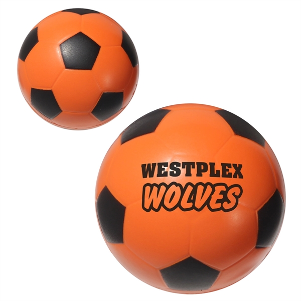 Medium Orange color option for Soccer Ball