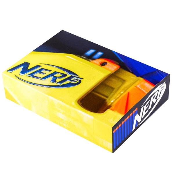 Multi color color option for 17.5" X 12.5" X 4.25" E Flute Tuck Box Single Side