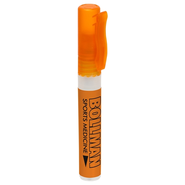 Medium Orange color option for Spray Pen Hand Sanitizer