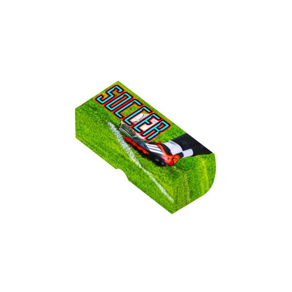 Multi color color option for 7" X 2.75" X 2.25" E Flute Fold Above Single Side