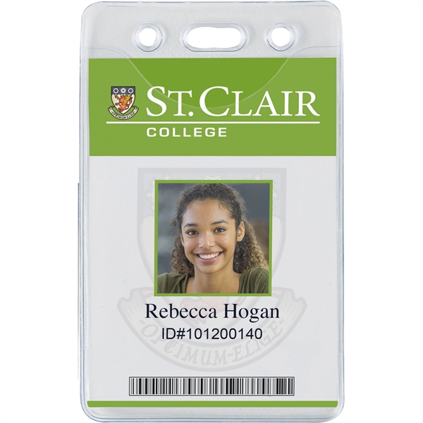 Clear color option for Badge Pouch