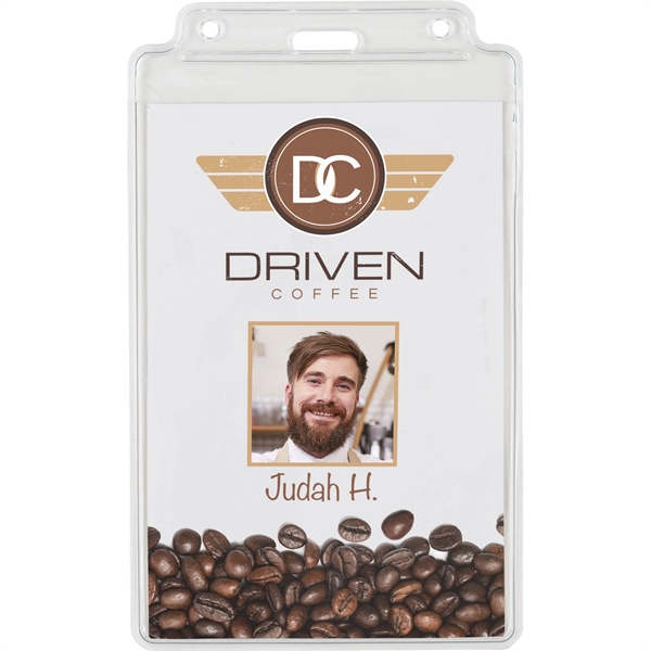 Clear color option for Badge Pouch