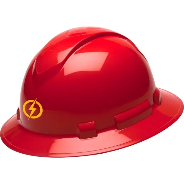 Red color option for Full Brim Hard Hat