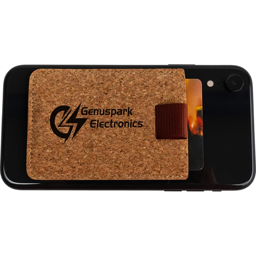 Main photo of Card Safe Cork Cell Phone Wallet