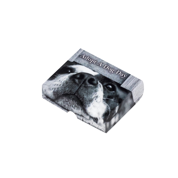 Multi color color option for 6" X 5" X 1.5" E Flute Fold Above Double Side