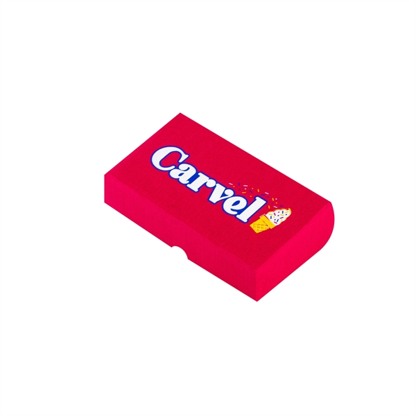 Multi color color option for 7.25" X 4" X 1.75" E Flute Fold Above Double Side