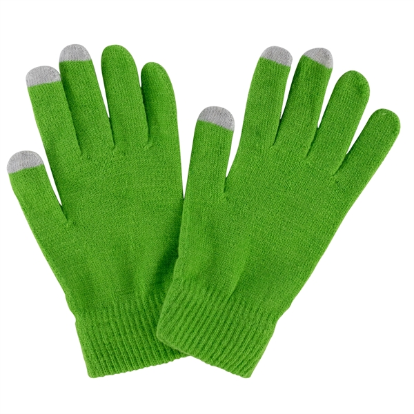 Green color option for Texting Gloves