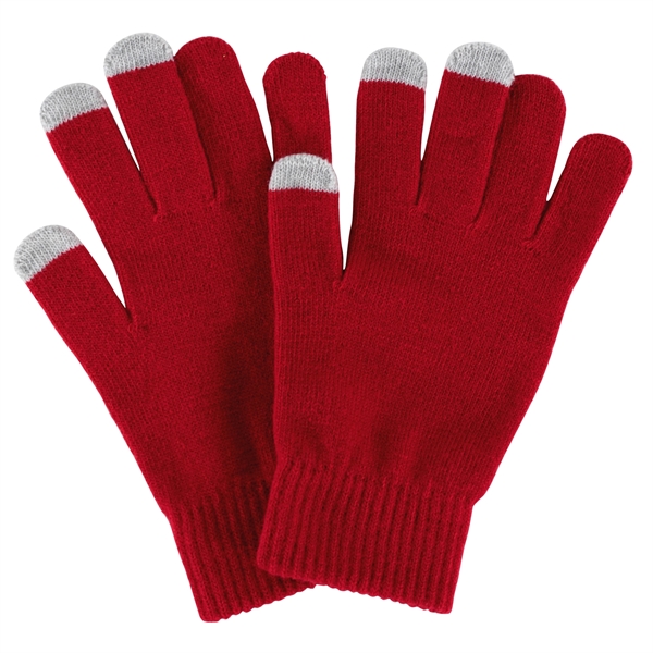 Red color option for Texting Gloves