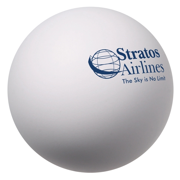 Bright White color option for Stress Ball