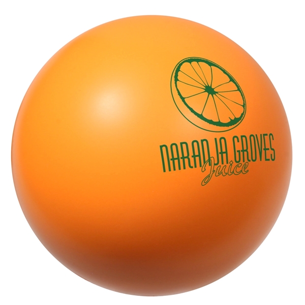 Medium Orange color option for Stress Ball
