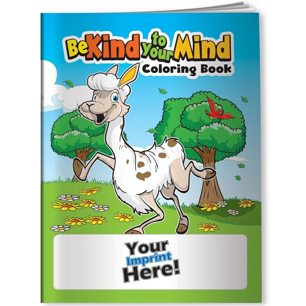 Multi Color color option for Coloring Book   Be Kind To Your Mind