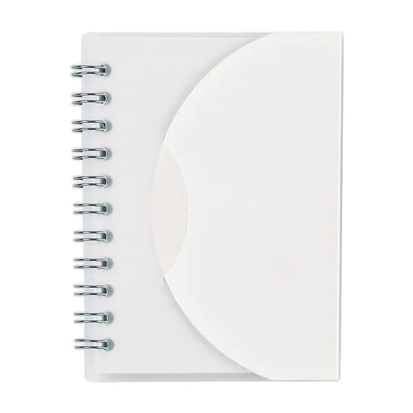 White color option for Mini Spiral Notebook