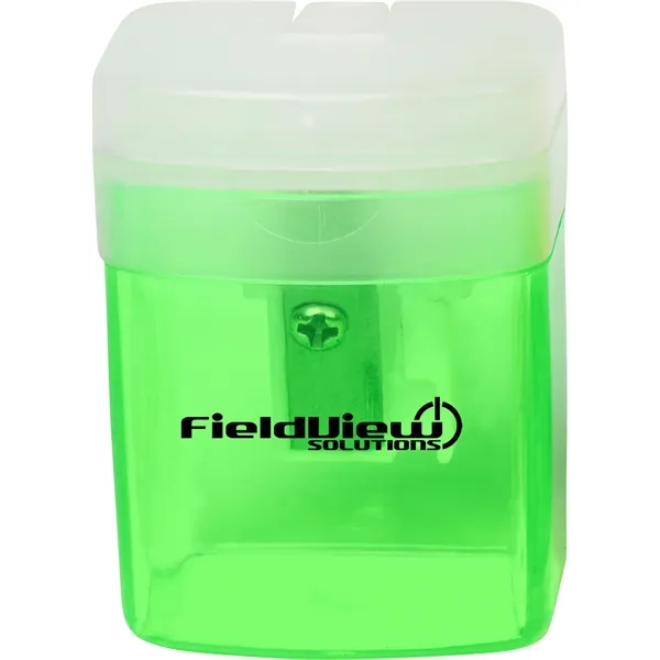 Translucent Green color option for Flip Top Pencil Sharpener