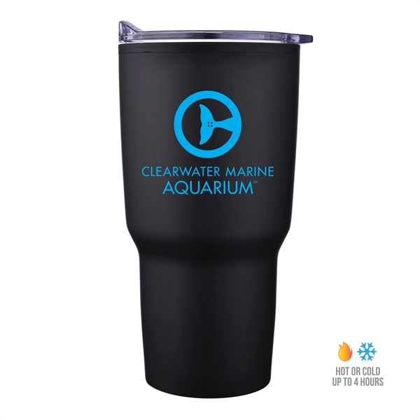 Black color option for 30 Oz Economy Tapered Stainless Steel Tumbler