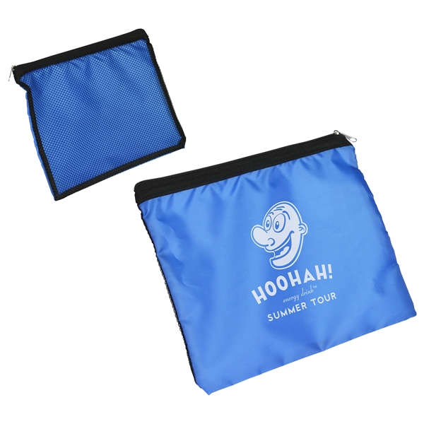 Medium Blue color option for Sun Net Utility Pouch