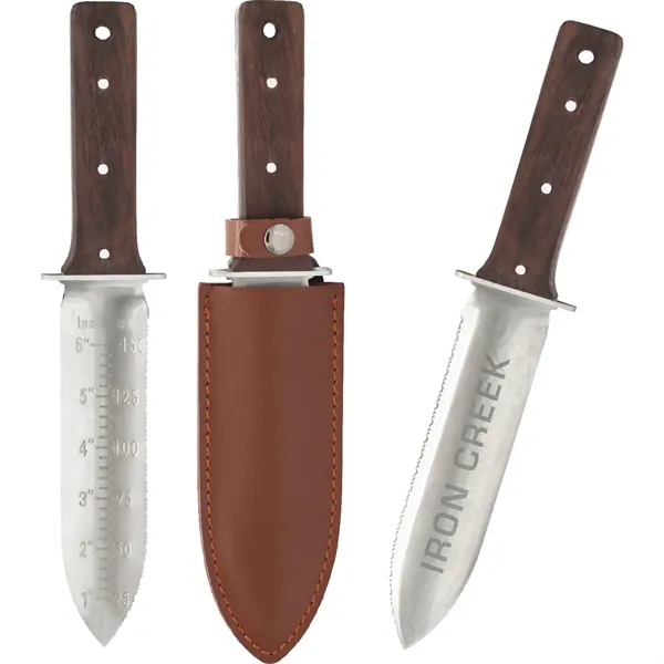 Brown-Silver color option for Hori Garden Knife And Multitool