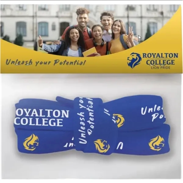 White color option for Custom Shoelace Packaging Add On