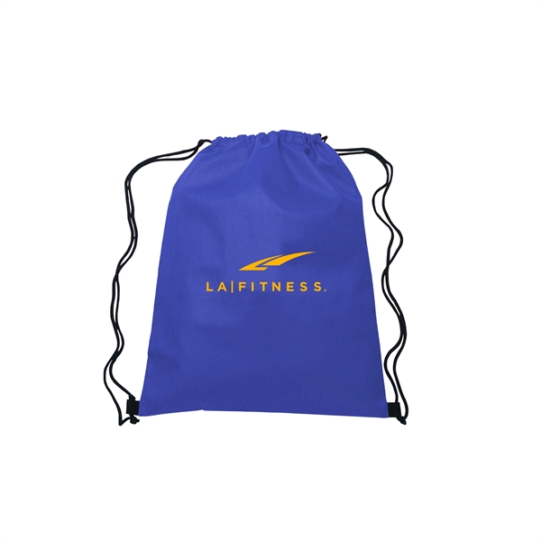 Royal Blue color option for 13"W X 16.5"H Drawstring Non Woven Bag