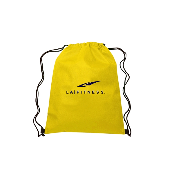 Yellow color option for 13"W X 16.5"H Drawstring Non Woven Bag