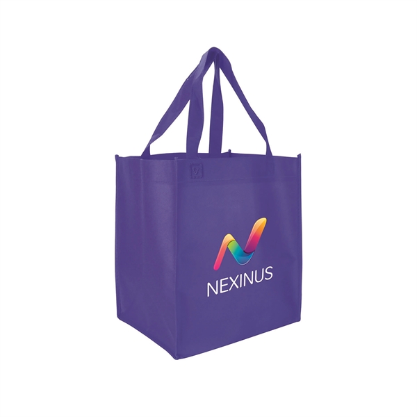 Royal Blue color option for 10.5"W X 11.75"H With 8" Gusset Shopping Tote