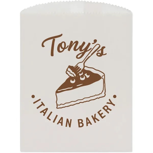 White color option for Candy, Cookie & Gourmet Bags   White 5 3/4" X 7 1/2"